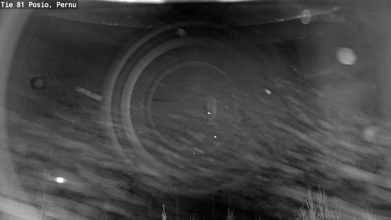 Weather Camera Image Väg 81 Posio, Pernu, Posio, Lappi