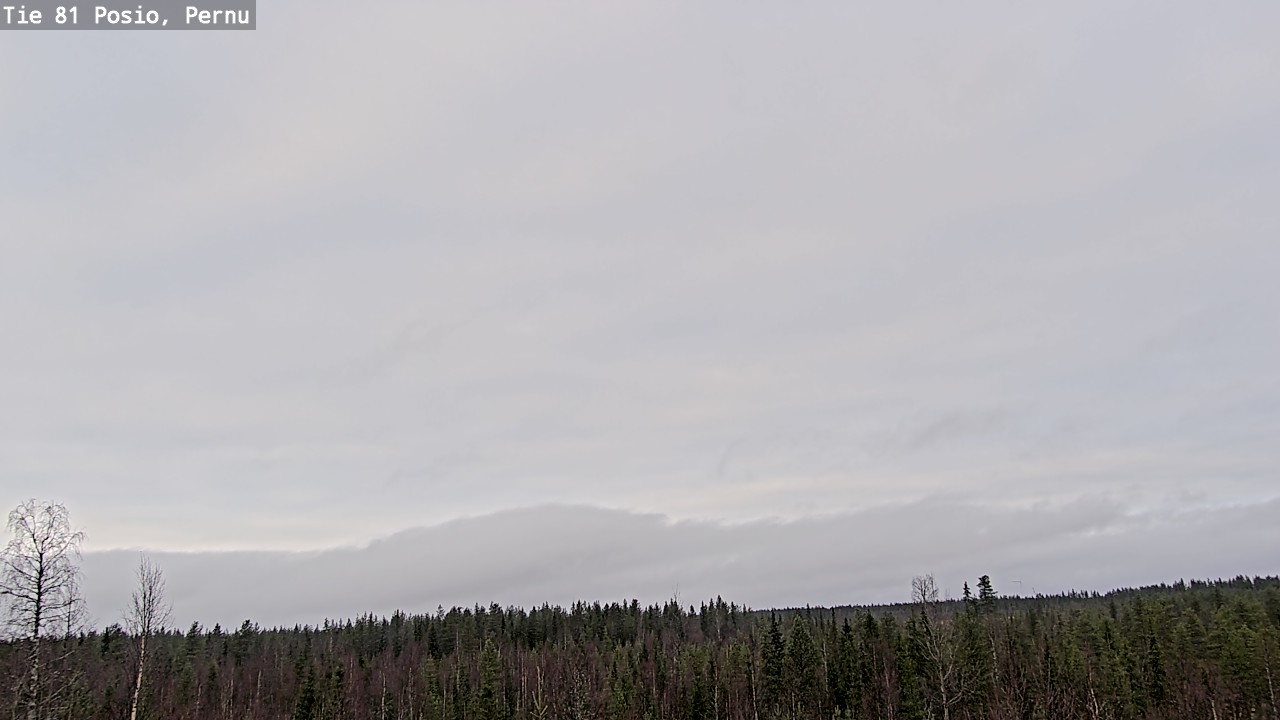 Kelikamerat Kuva Tie 81 Posio, Pernu, Posio, Lappi