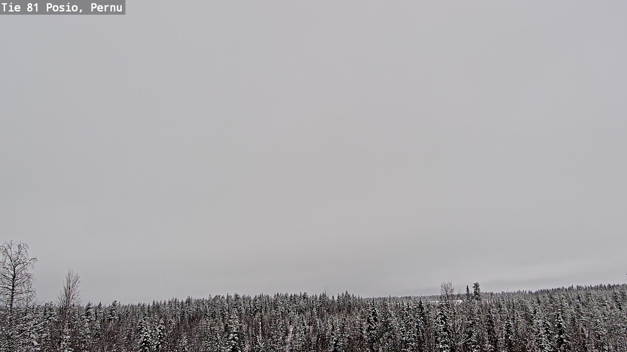 Kelikamerat Kuva Tie 81 Posio, Pernu, Posio, Lappi