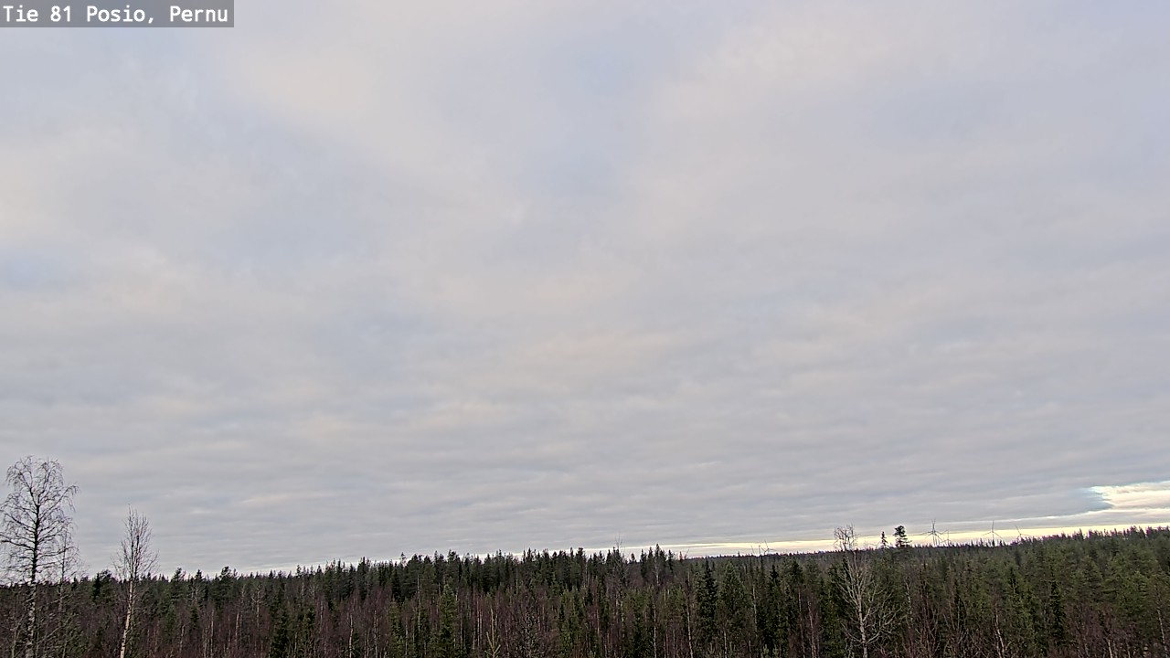 Kelikamerat Kuva Tie 81 Posio, Pernu, Posio, Lappi