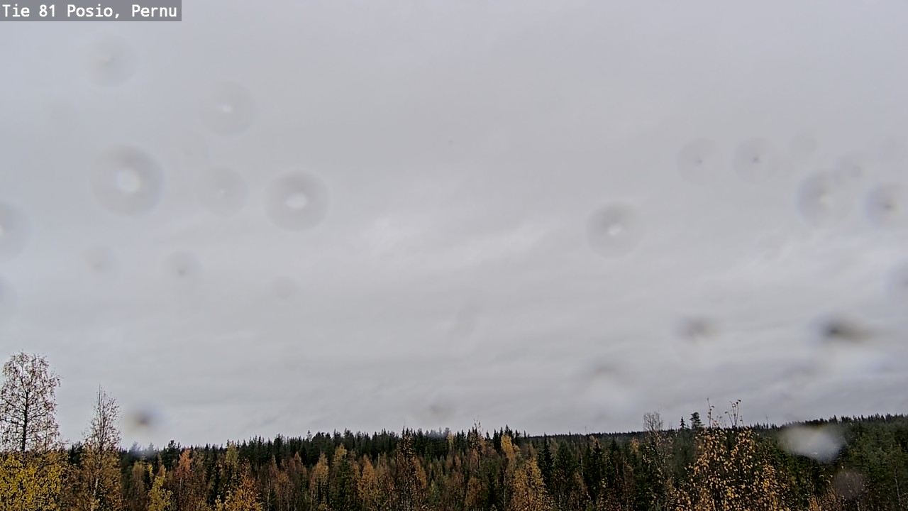 Weather Camera Image Väg 81 Posio, Pernu, Posio, Lappi