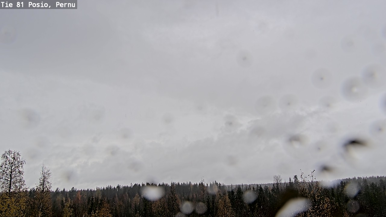Weather Camera Image Road 81 Posio, Pernu, Posio, Lappi