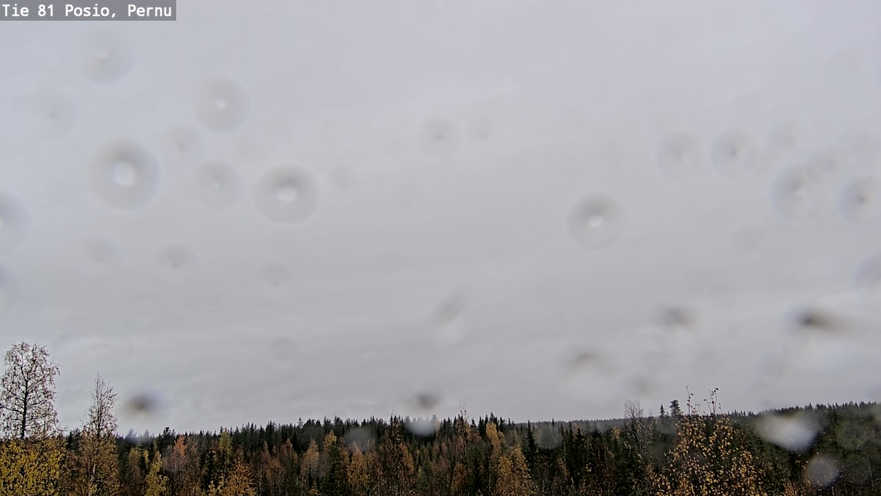Weather Camera Image Väg 81 Posio, Pernu, Posio, Lappi