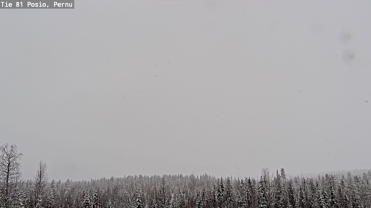 Kelikamerat Kuva Tie 81 Posio, Pernu, Posio, Lappi