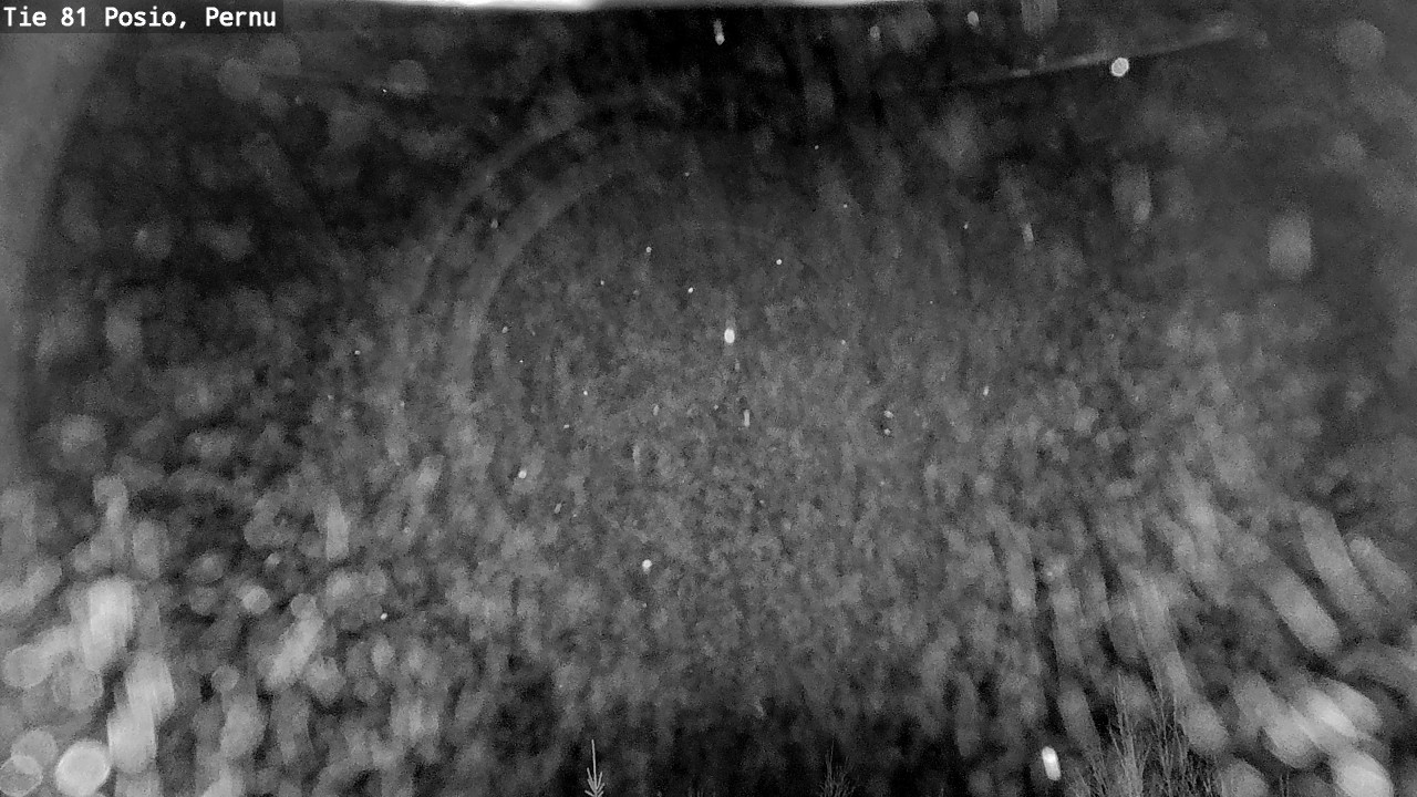 Weather Camera Image Väg 81 Posio, Pernu, Posio, Lappi