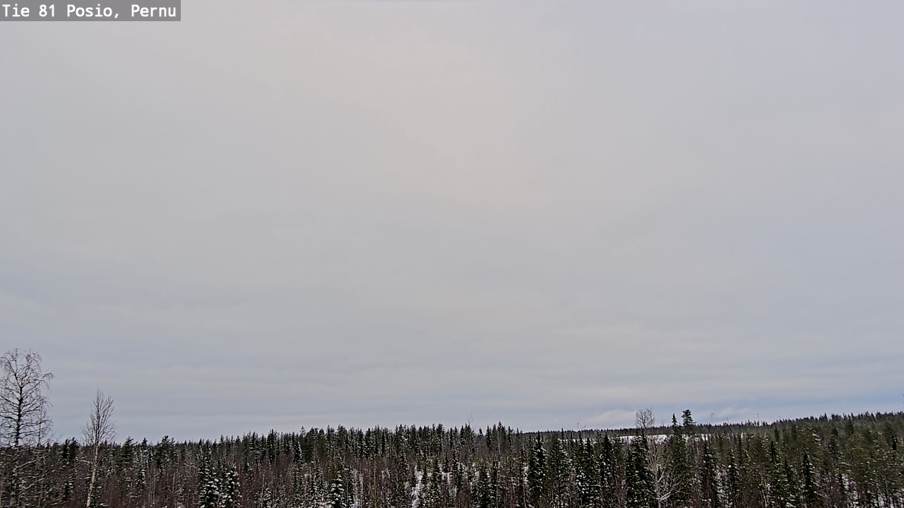 Kelikamerat Kuva Tie 81 Posio, Pernu, Posio, Lappi