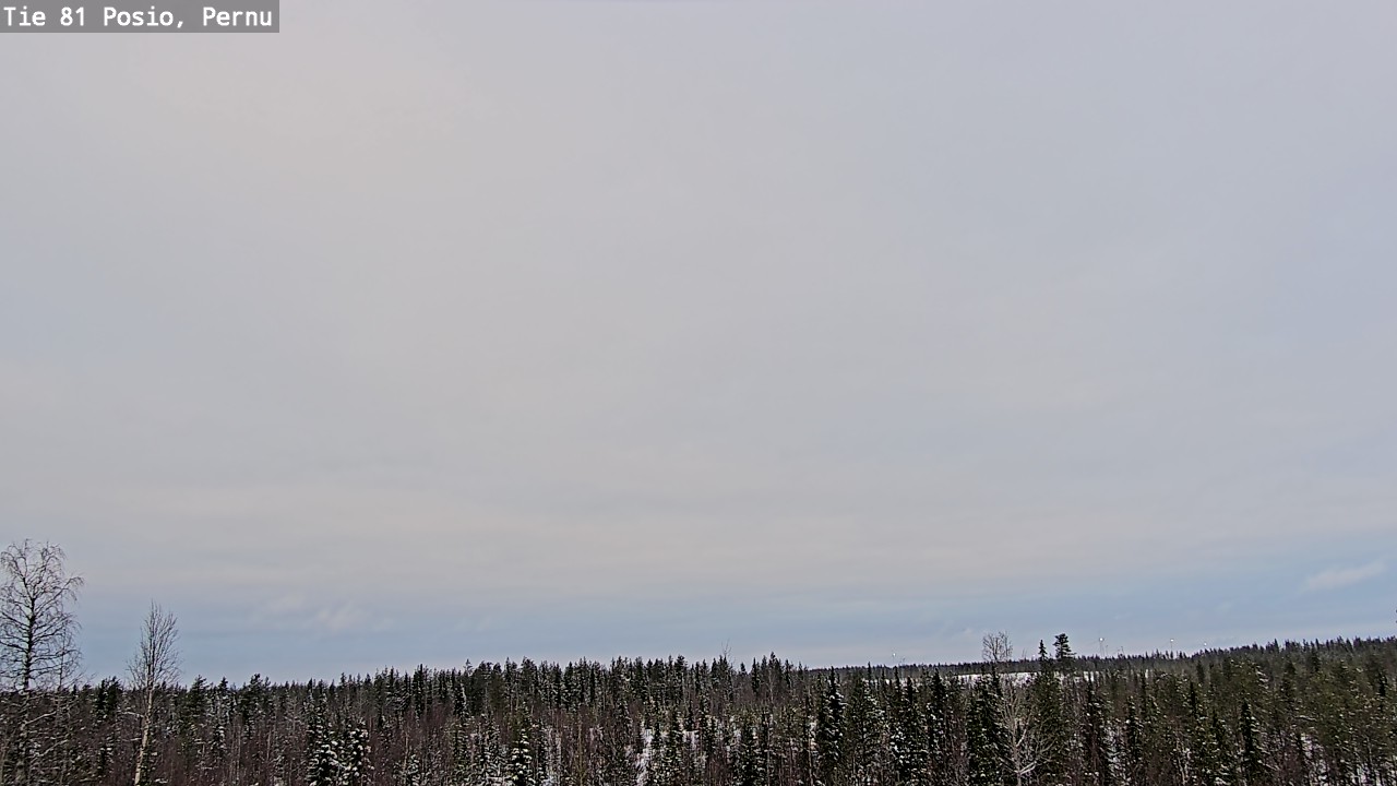 Kelikamerat Kuva Tie 81 Posio, Pernu, Posio, Lappi