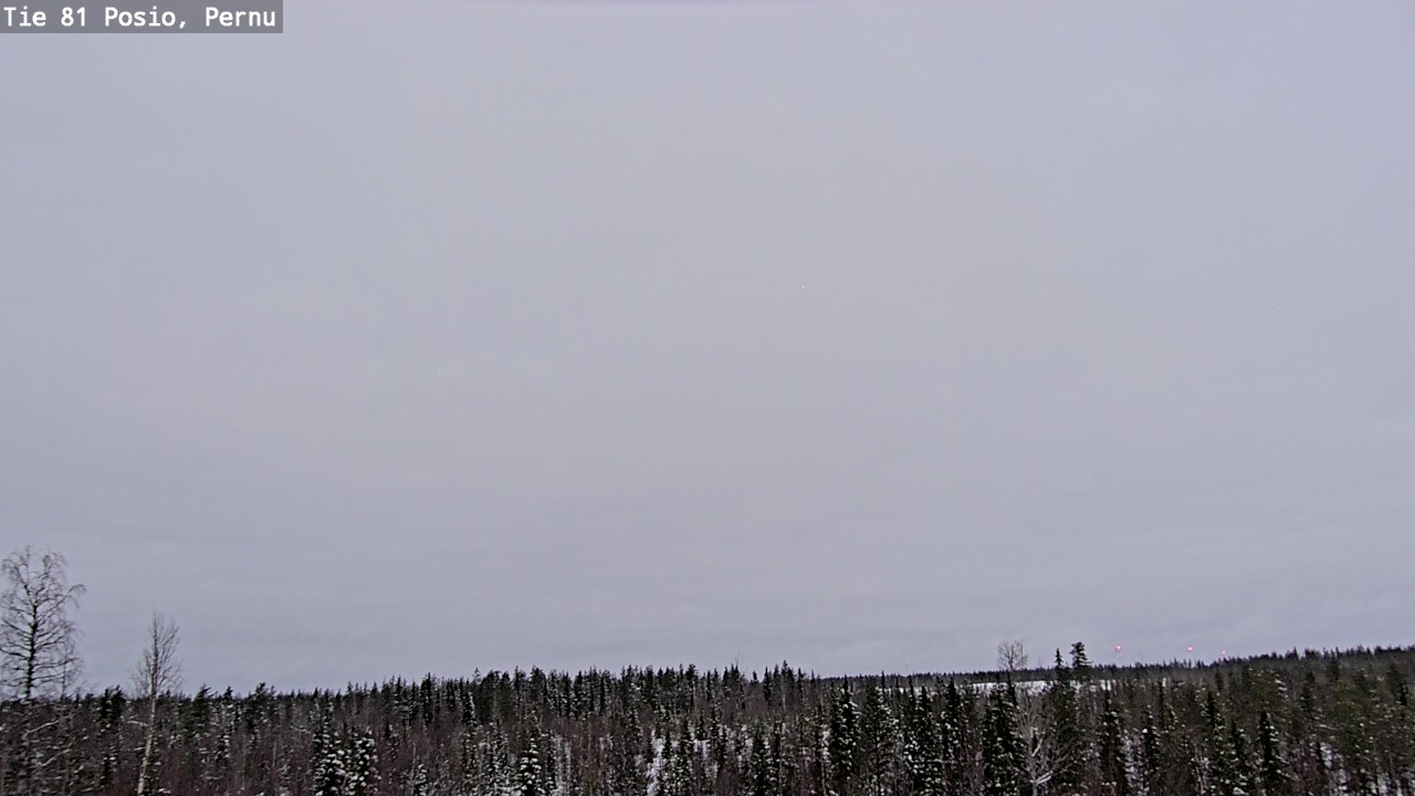 Kelikamerat Kuva Tie 81 Posio, Pernu, Posio, Lappi