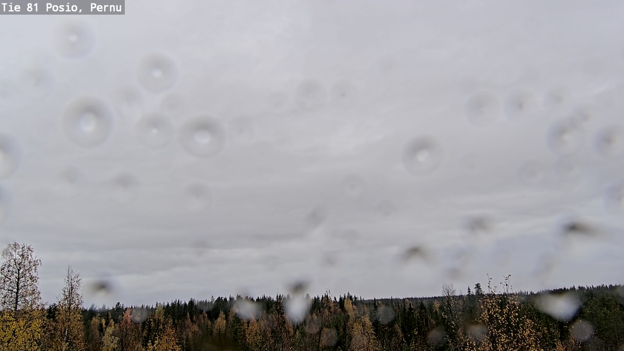 Weather Camera Image Väg 81 Posio, Pernu, Posio, Lappi