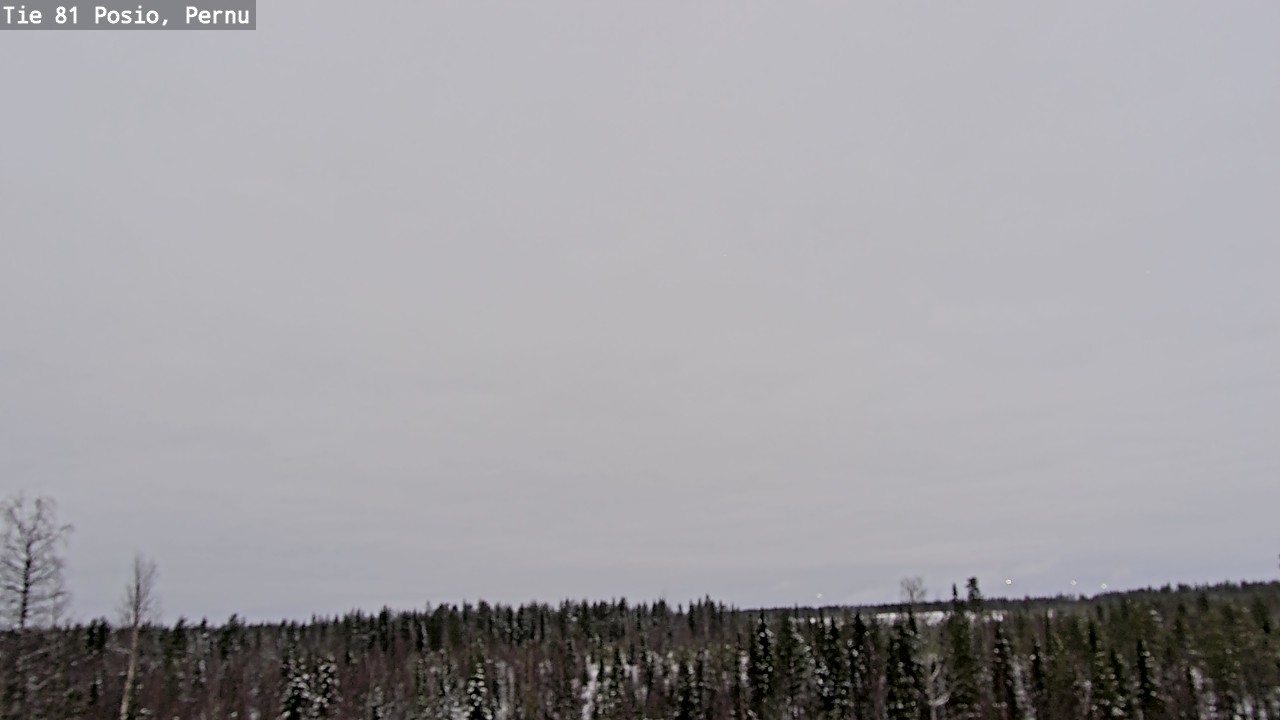 Kelikamerat Kuva Tie 81 Posio, Pernu, Posio, Lappi