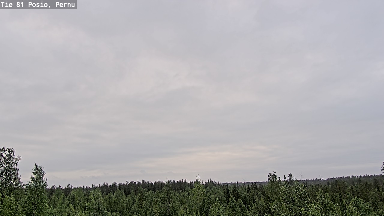 Kelikamerat Kuva Tie 81 Posio, Pernu, Posio, Lappi