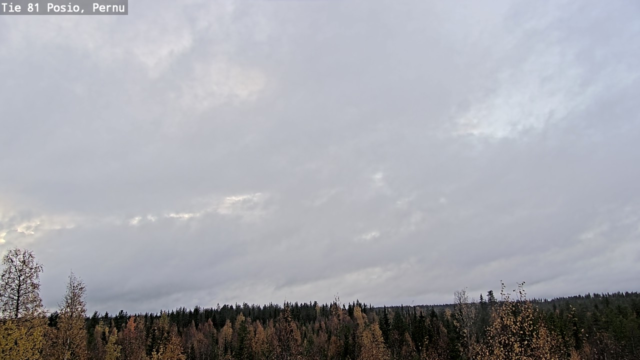 Kelikamerat Kuva Tie 81 Posio, Pernu, Posio, Lappi