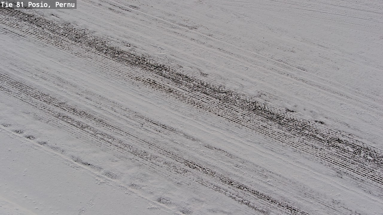 Weather Camera Image Road 81 Posio, Pernu, Posio, Lappi