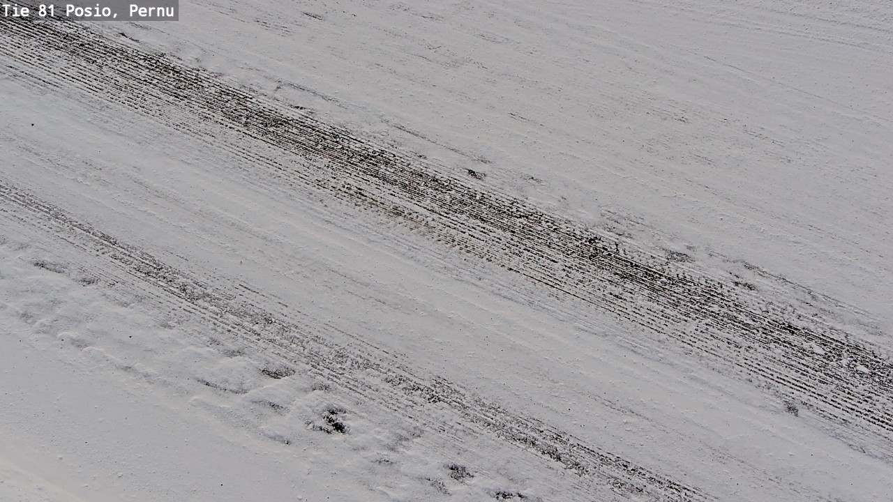 Weather Camera Image Road 81 Posio, Pernu, Posio, Lappi