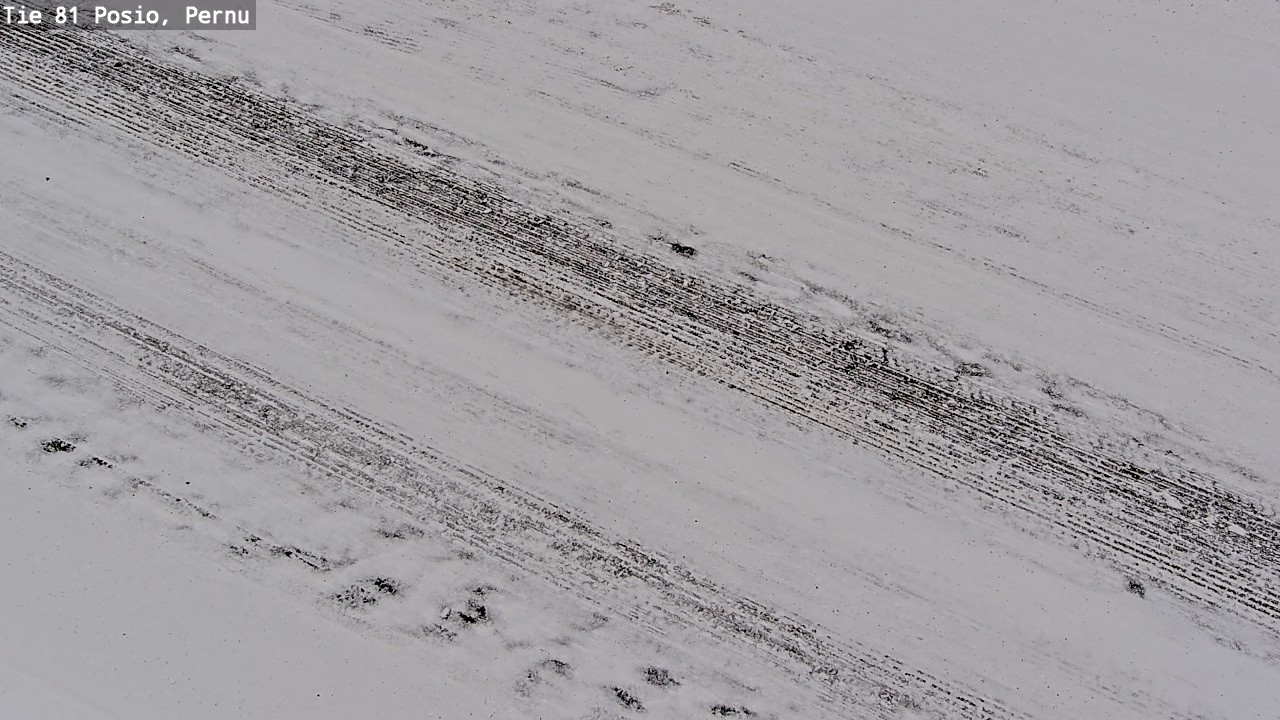 Weather Camera Image Road 81 Posio, Pernu, Posio, Lappi