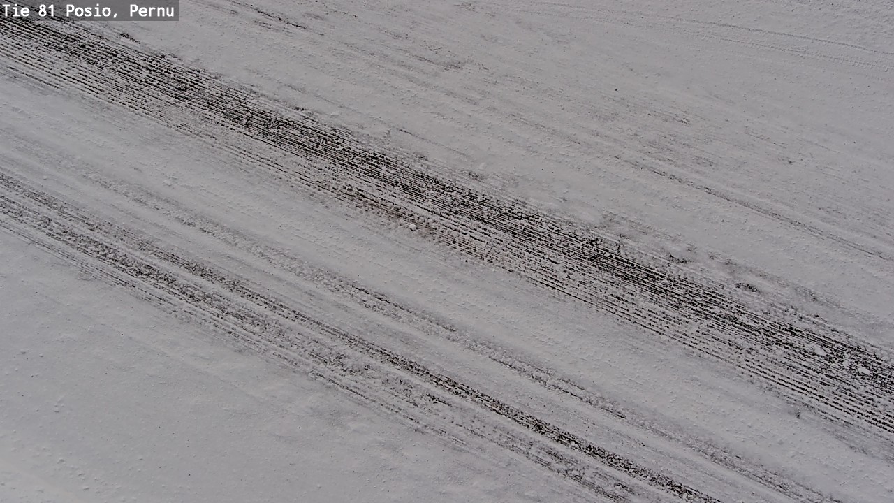 Weather Camera Image Road 81 Posio, Pernu, Posio, Lappi