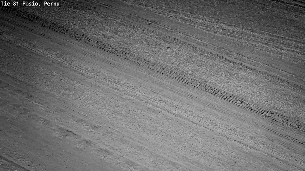 Weather Camera Image Road 81 Posio, Pernu, Posio, Lappi