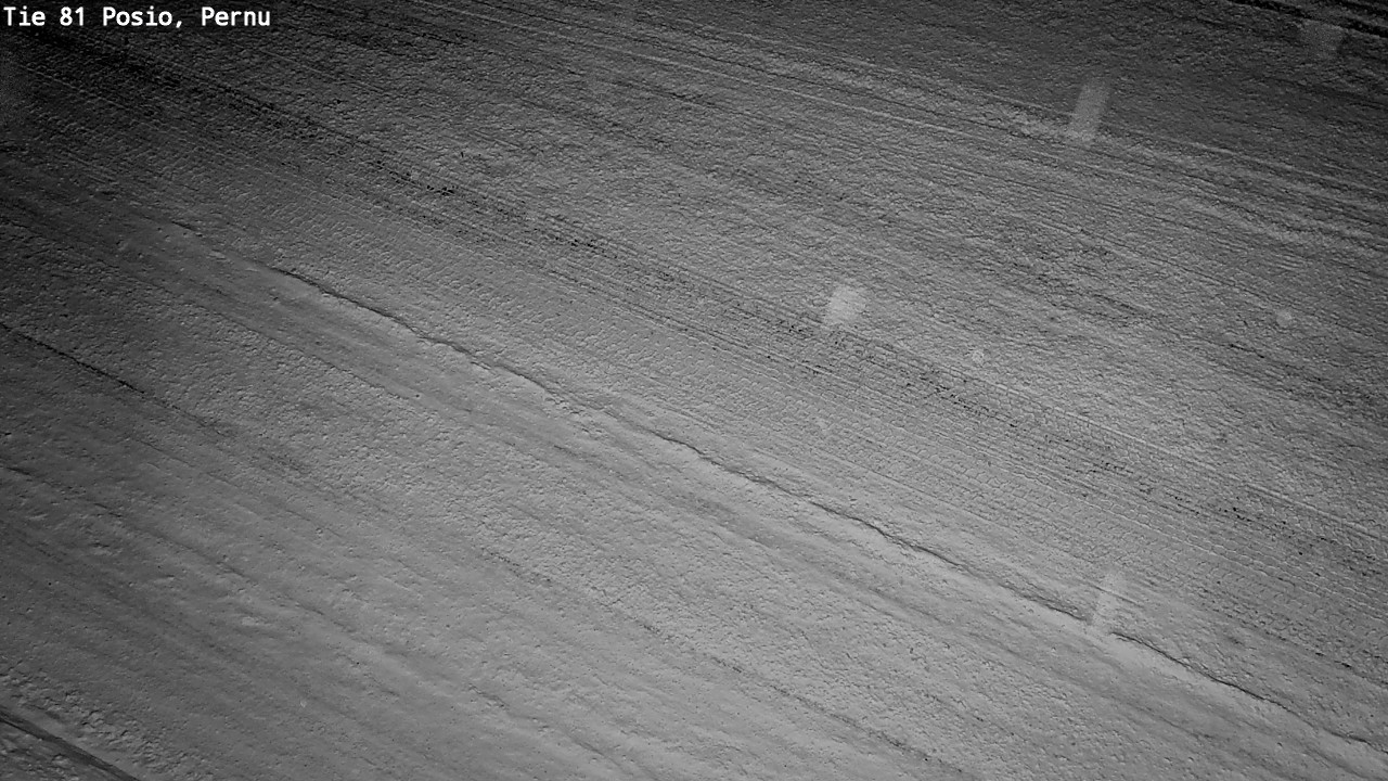 Weather Camera Image Road 81 Posio, Pernu, Posio, Lappi