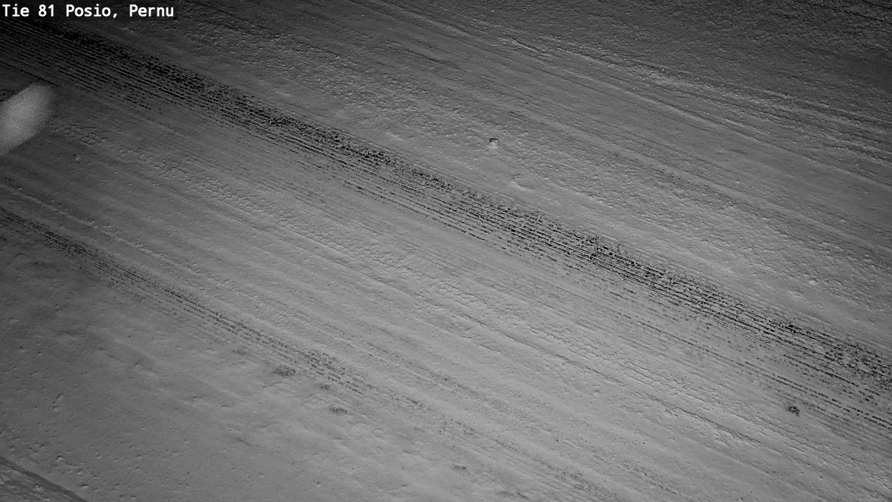 Weather Camera Image Road 81 Posio, Pernu, Posio, Lappi