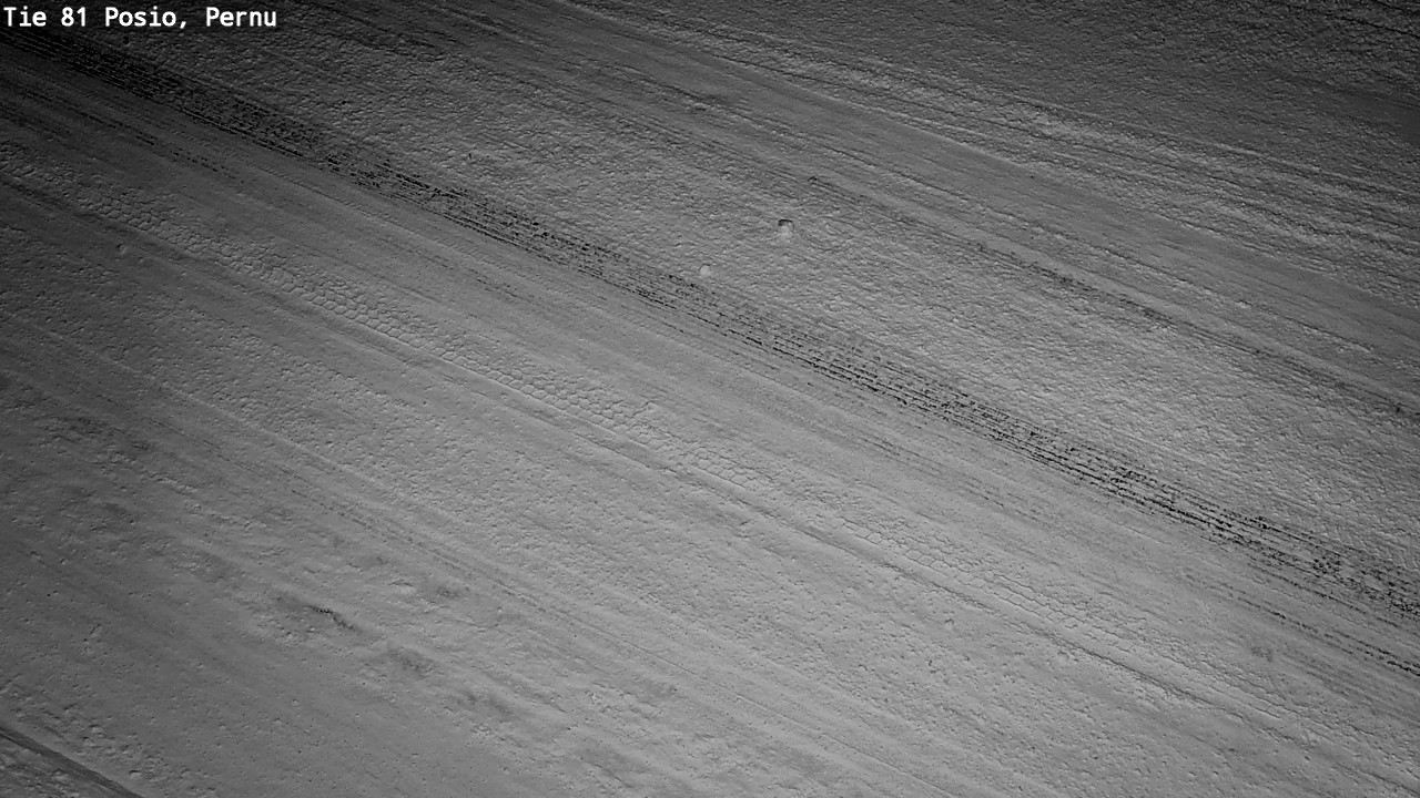 Weather Camera Image Road 81 Posio, Pernu, Posio, Lappi