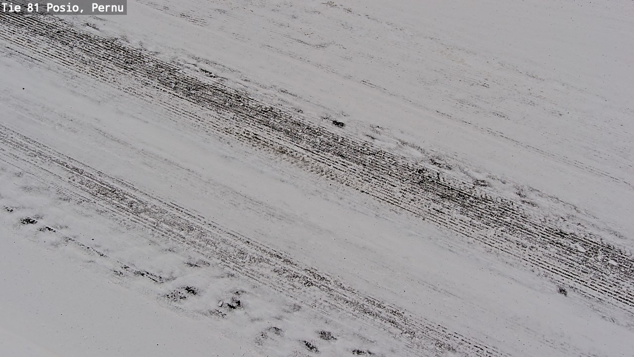 Weather Camera Image Road 81 Posio, Pernu, Posio, Lappi