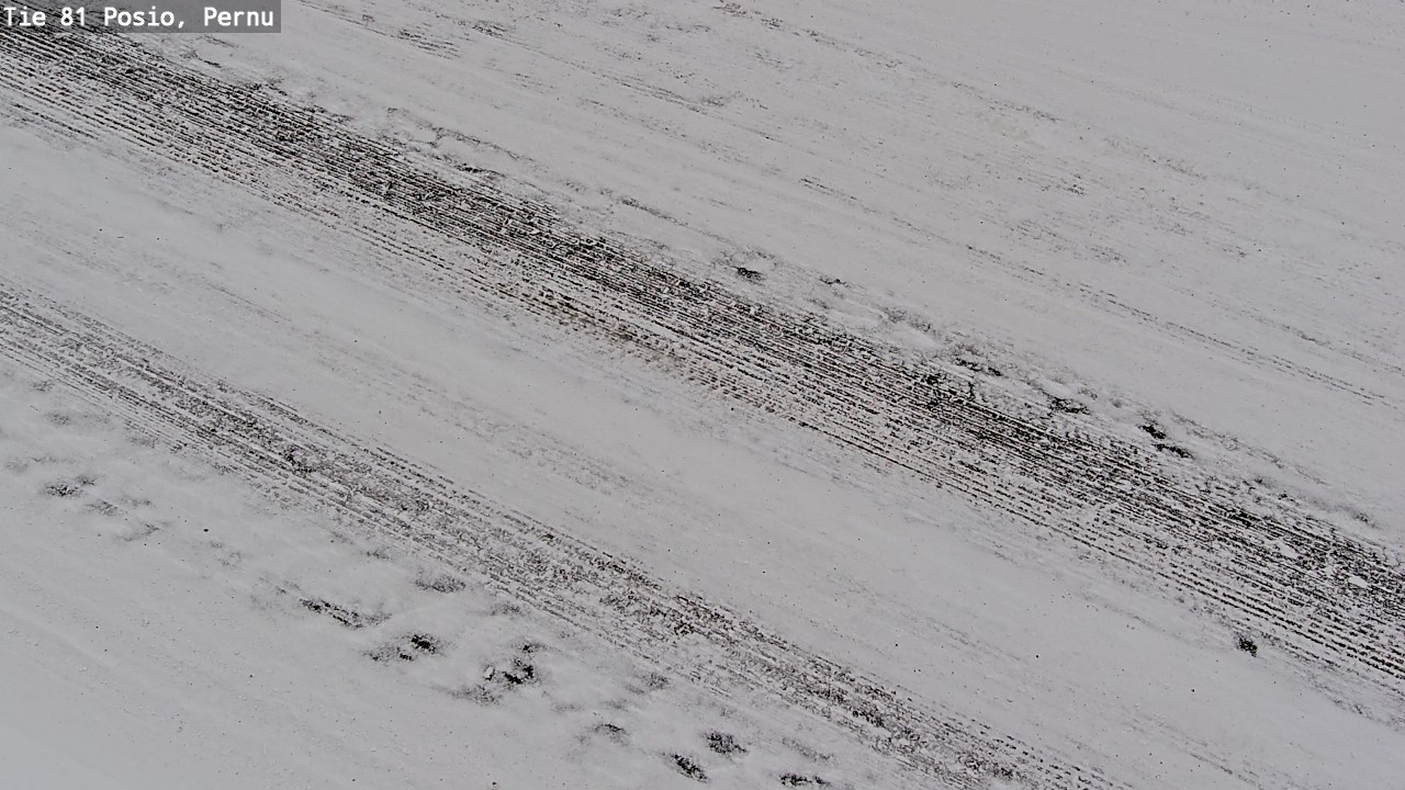 Weather Camera Image Road 81 Posio, Pernu, Posio, Lappi