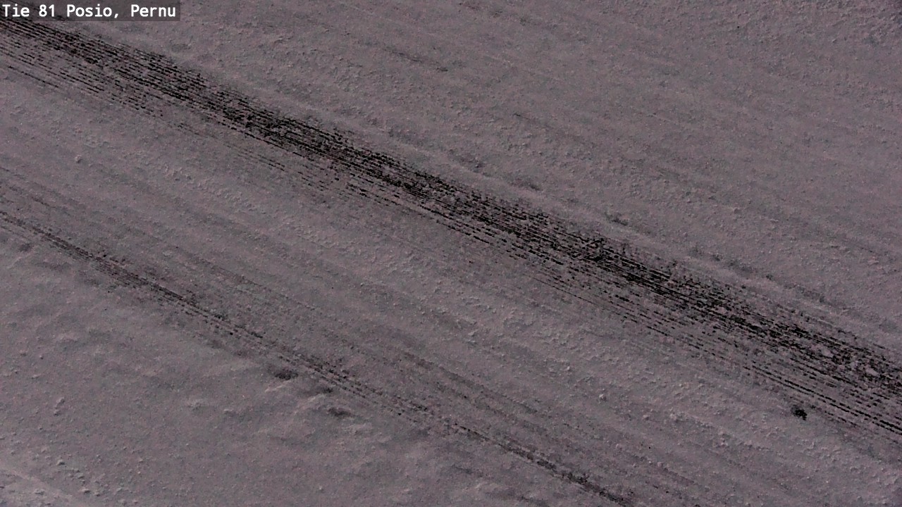 Weather Camera Image Road 81 Posio, Pernu, Posio, Lappi