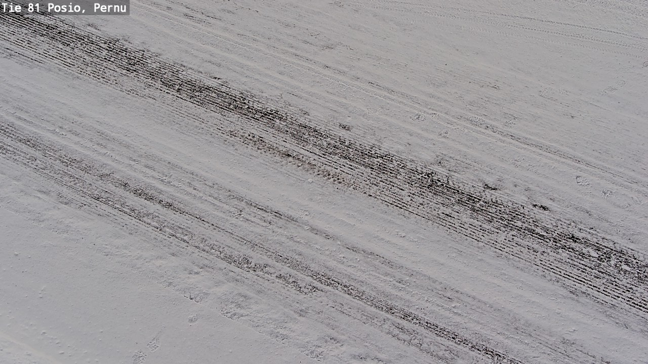 Weather Camera Image Road 81 Posio, Pernu, Posio, Lappi