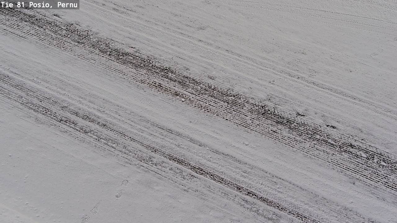 Weather Camera Image Road 81 Posio, Pernu, Posio, Lappi