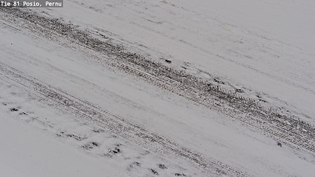 Weather Camera Image Road 81 Posio, Pernu, Posio, Lappi