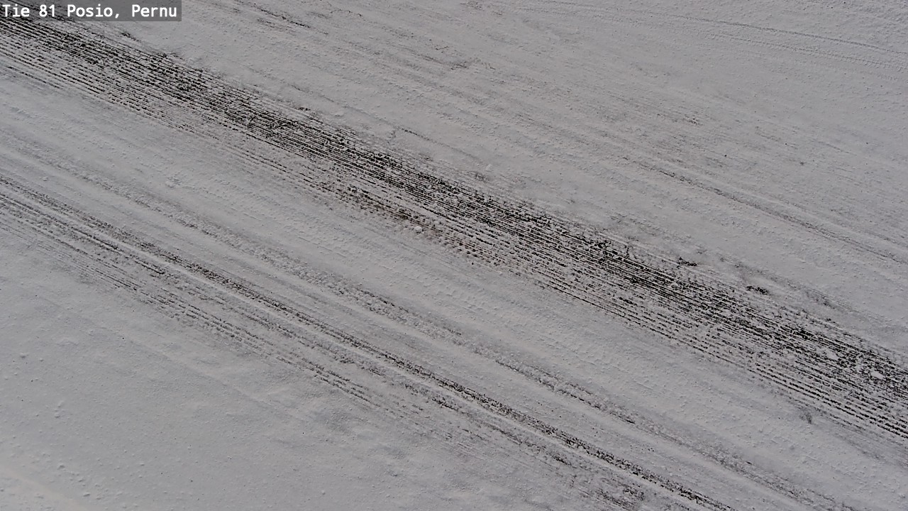 Weather Camera Image Road 81 Posio, Pernu, Posio, Lappi