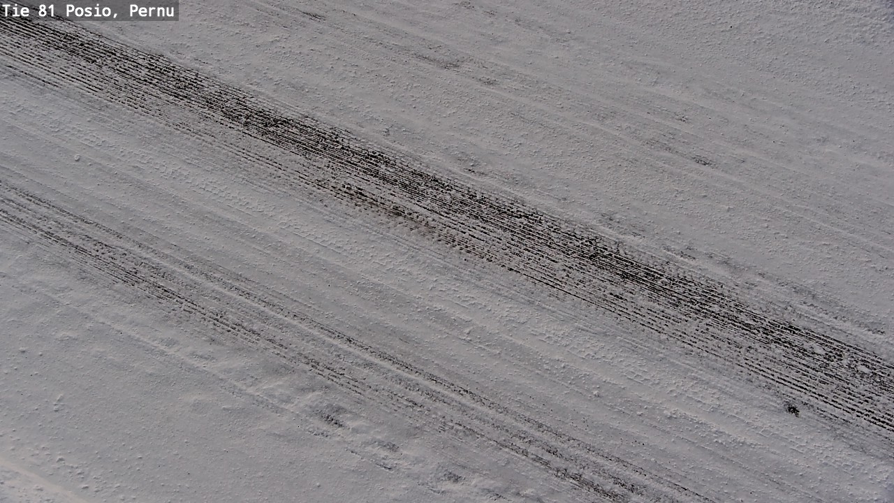 Weather Camera Image Road 81 Posio, Pernu, Posio, Lappi