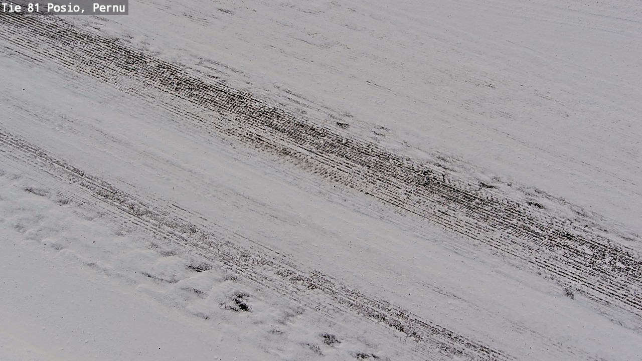 Weather Camera Image Road 81 Posio, Pernu, Posio, Lappi