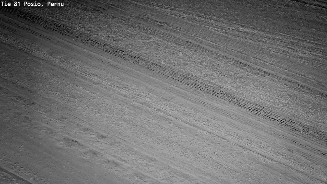 Weather Camera Image Road 81 Posio, Pernu, Posio, Lappi