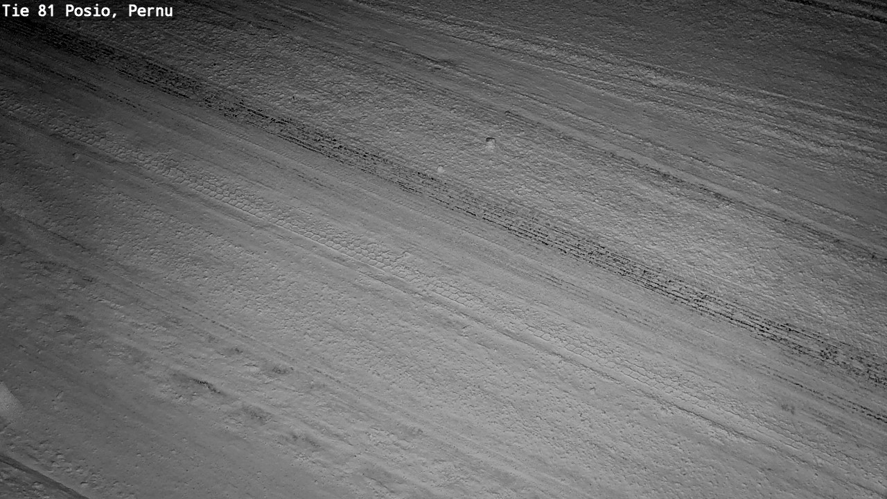 Weather Camera Image Road 81 Posio, Pernu, Posio, Lappi