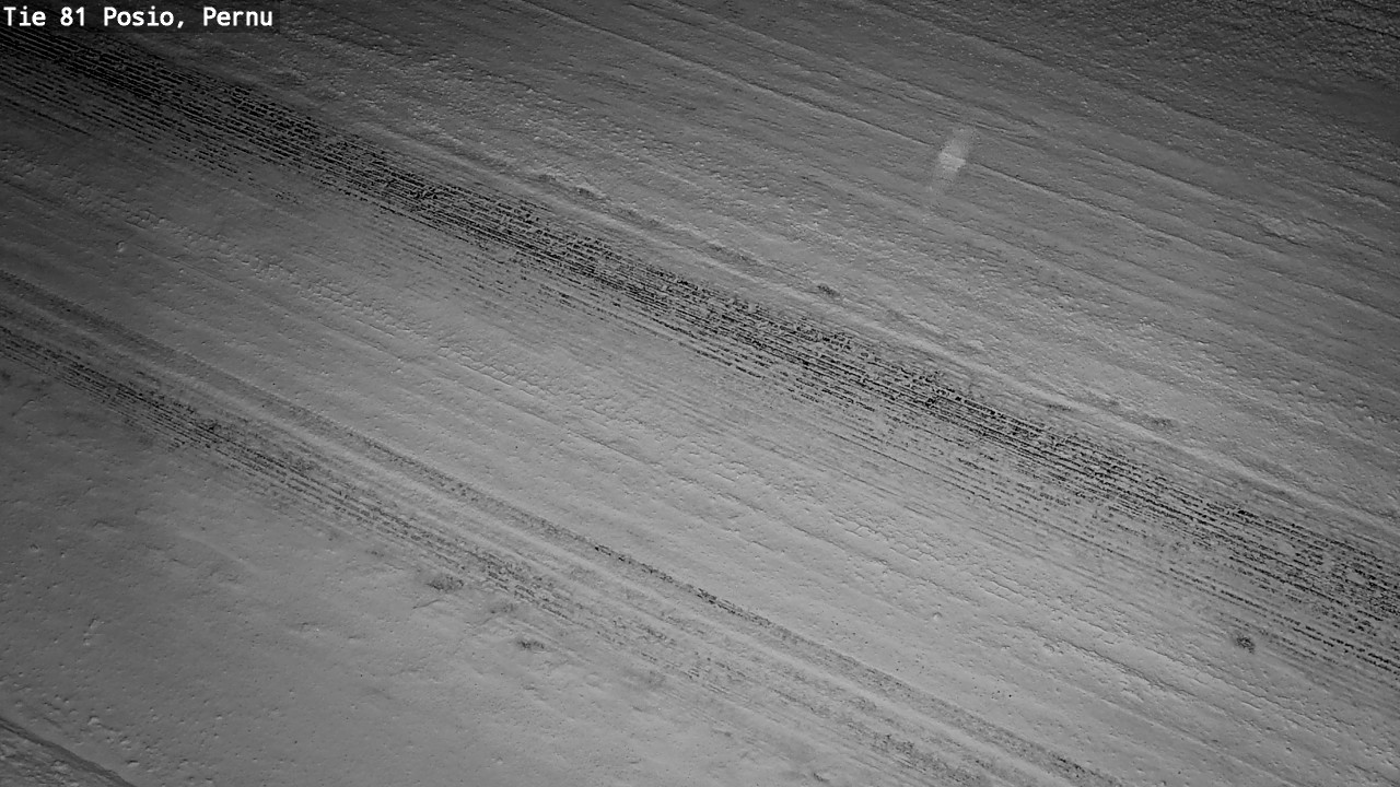 Weather Camera Image Road 81 Posio, Pernu, Posio, Lappi