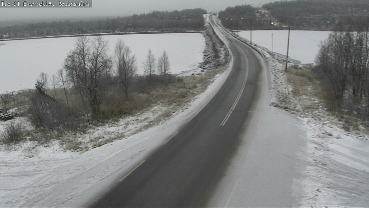 Kelikamerat Kuva Tie 21 Enontekiö, Ropinsalmi, Enontekiö, Lappi