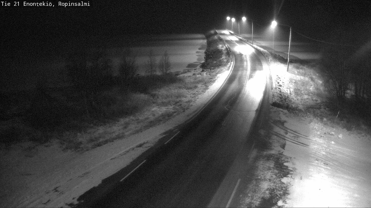 Kelikamerat Kuva Tie 21 Enontekiö, Ropinsalmi, Enontekiö, Lappi