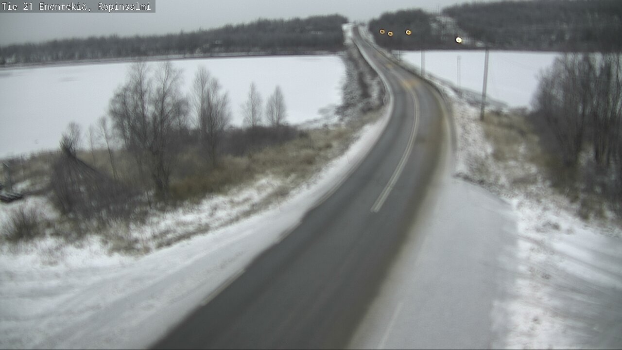 Kelikamerat Kuva Tie 21 Enontekiö, Ropinsalmi, Enontekiö, Lappi