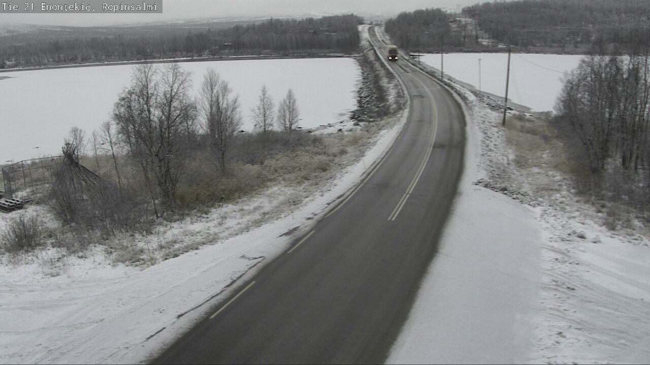 Kelikamerat Kuva Tie 21 Enontekiö, Ropinsalmi, Enontekiö, Lappi