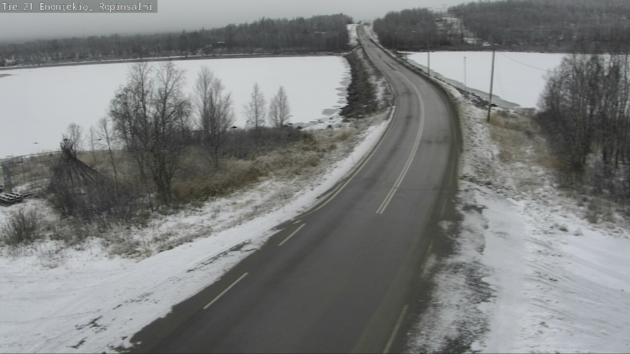 Kelikamerat Kuva Tie 21 Enontekiö, Ropinsalmi, Enontekiö, Lappi