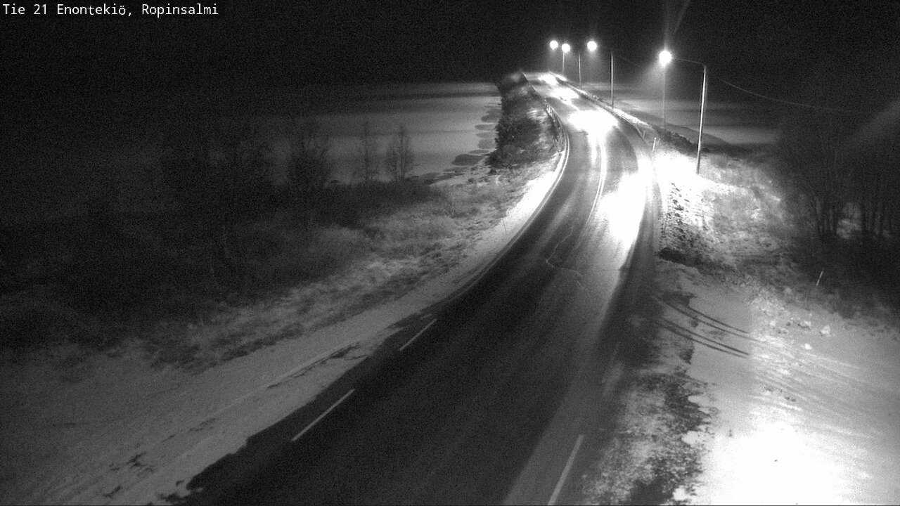 Kelikamerat Kuva Tie 21 Enontekiö, Ropinsalmi, Enontekiö, Lappi