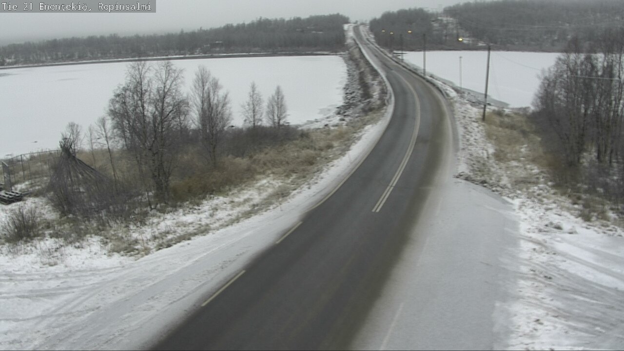 Kelikamerat Kuva Tie 21 Enontekiö, Ropinsalmi, Enontekiö, Lappi