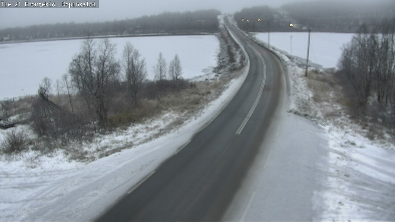 Kelikamerat Kuva Tie 21 Enontekiö, Ropinsalmi, Enontekiö, Lappi