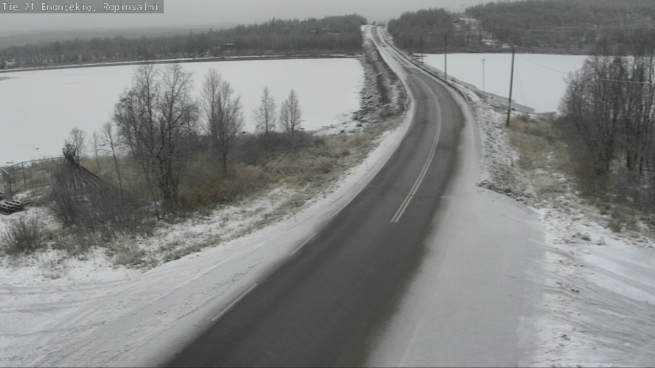 Kelikamerat Kuva Tie 21 Enontekiö, Ropinsalmi, Enontekiö, Lappi