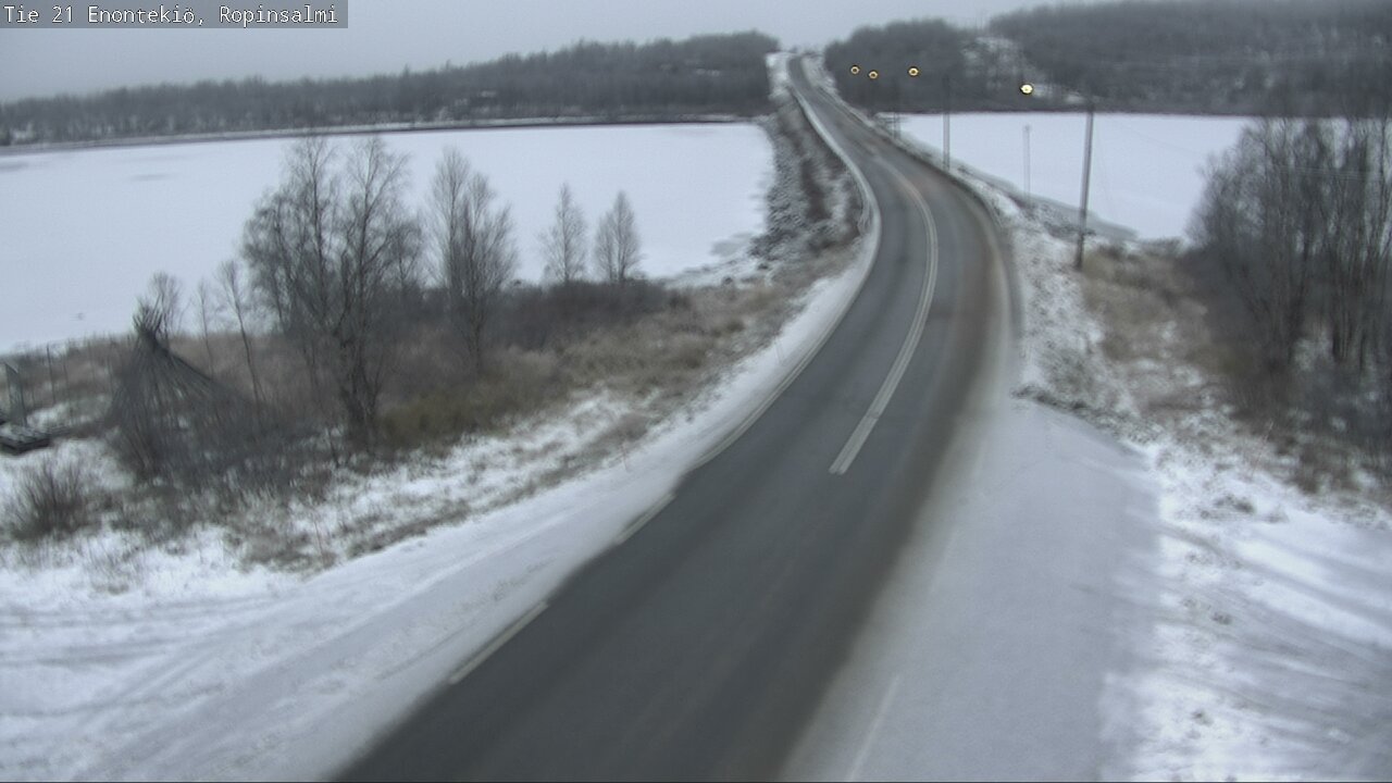 Kelikamerat Kuva Tie 21 Enontekiö, Ropinsalmi, Enontekiö, Lappi