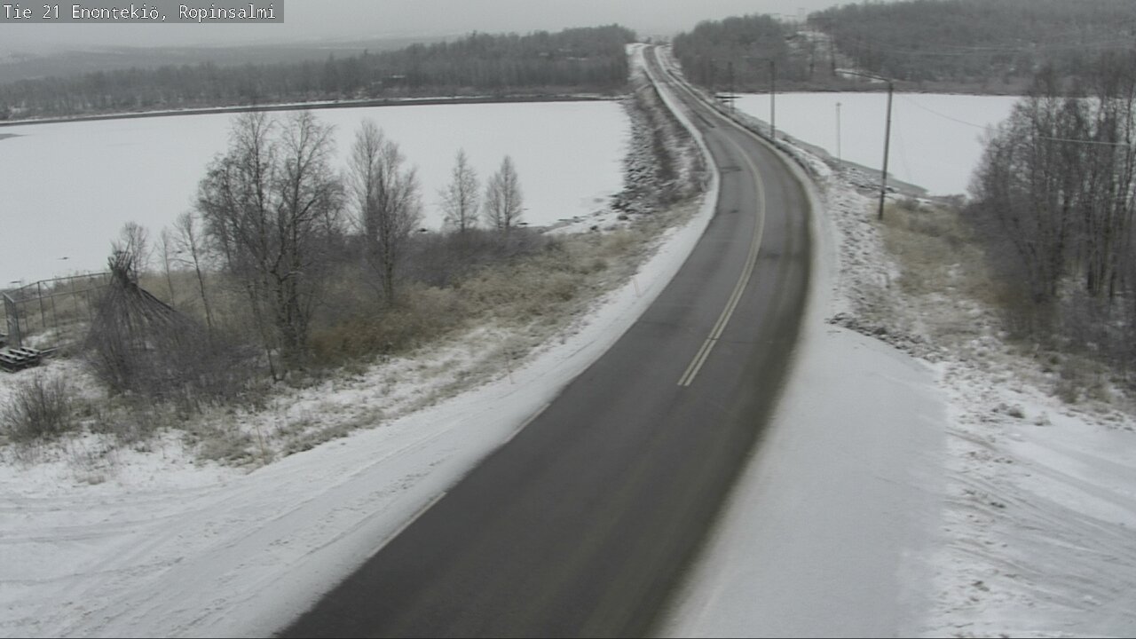 Kelikamerat Kuva Tie 21 Enontekiö, Ropinsalmi, Enontekiö, Lappi