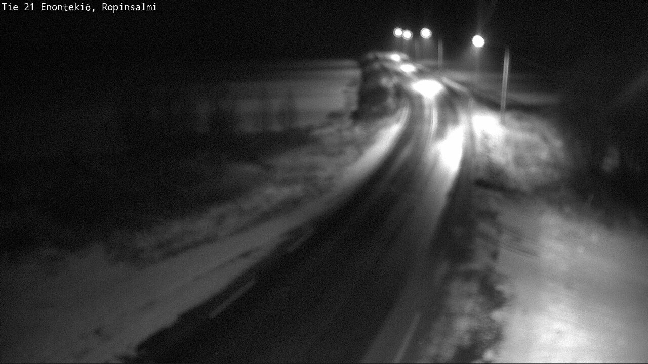 Kelikamerat Kuva Tie 21 Enontekiö, Ropinsalmi, Enontekiö, Lappi