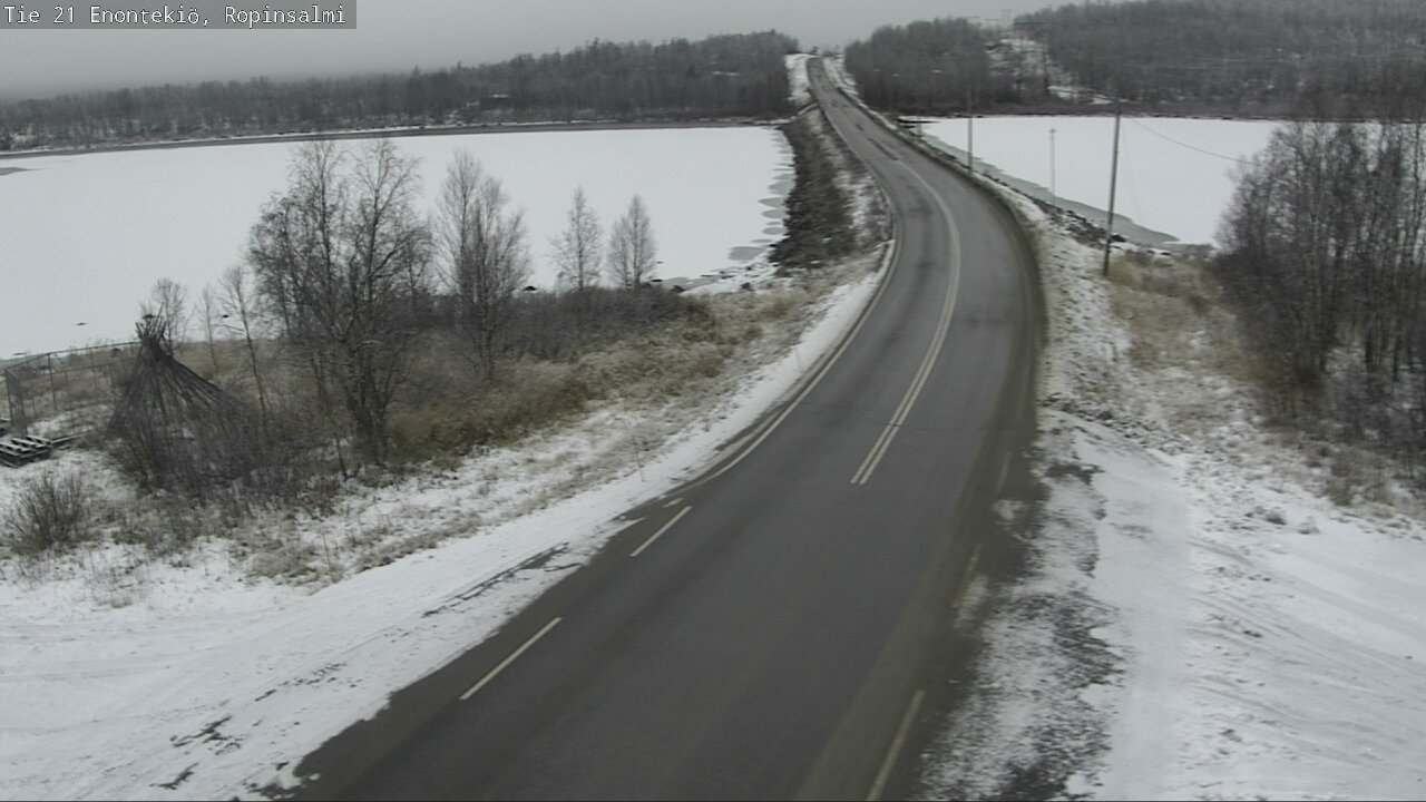 Kelikamerat Kuva Tie 21 Enontekiö, Ropinsalmi, Enontekiö, Lappi