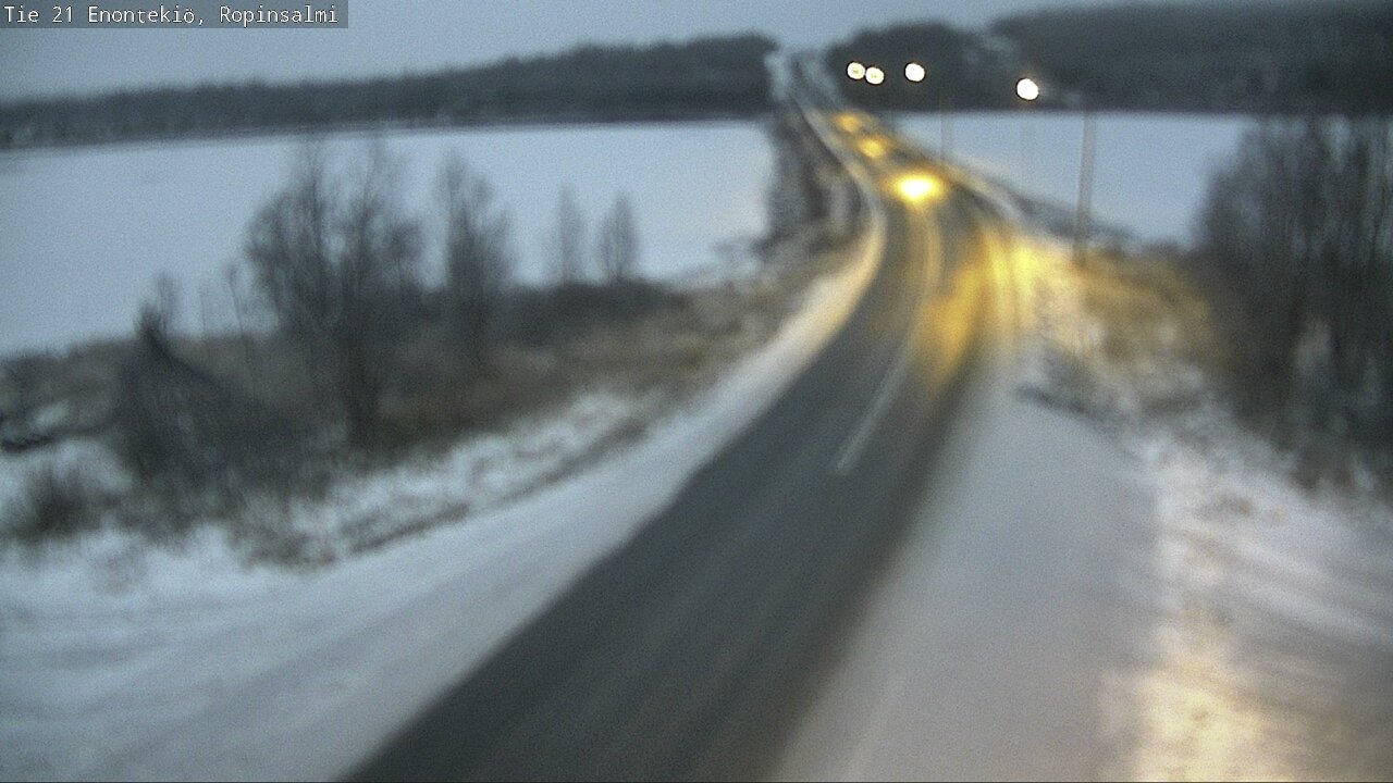 Kelikamerat Kuva Tie 21 Enontekiö, Ropinsalmi, Enontekiö, Lappi